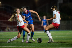 Morgantown, University girls' soccer battle intensely to 1-1 draw